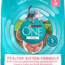 Purina ONE High Protein, Natural Dry Kitten Food, +Plus Healthy Kitten Formula - 7 lb. Bag (7 Pound (Pack of 1)), Best By: May 2027
