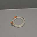 Smolink Ethernet Cable 10 FT, Cat 8 Ethernet Cable 2000Mhz 40Gbps, Internet Cable Professional Flat LAN Cable SFTP Patch Cord with Gold Plated RJ45 Connector for Router Modem, White