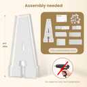 4FT Marquee Letters Y Sign,Large Light Up Numbers Party Decoration - Hook and Loop Fastener,No Tools Easy Setup, Corrugated Plastic for Birthdays Weddings Baby Anniversaries(Letters Y)
