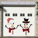 Ferraycle Christmas Magnetic Garage Door Decorations Xmas Garage Door Magnets Garage Door Decor Car Magnets Stickers Refrigerator Magnets Decals
