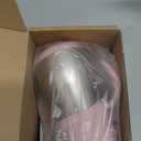 Stainless Steel Sippy Straw Cup for Toddlers 1-3 Years Old, Insulated Toddler Water Bottle Baby Training Tumbler with Handles, 8oz Kids Straw Cups for Travel, Daycare & At Home, Pink