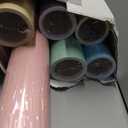 Skyygemm 6 Rolls Bulletin Board Paper Rolls,4 x 24 ft,Pastel Color