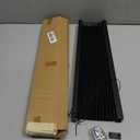 RV Blinds,RV Pleated Shades,RV Window Shades,Camper Blinds,RV Window Blinds for RV Camper Travel Trailers Motorhome's Window 17" W x 24" L Black