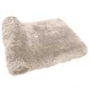 FIFU Bathroom Runner Rug 24" W x 48" L, Bath Mats for Bathroom, Bedroom & Kitchen, Non-Slip Rubber Latex Backing, Comfort & Soft Shower Bathmat & Carpet for Sink, Home & Hallways, Beige