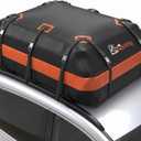 Asinking Car Rooftop Cargo Carrier Bag 21 Cubic feet Waterproof Car Roof Top Bag for All Cars with/Without Rack, Includes Anti-Slip Mat, 10 Reinforced Straps, 6 Door Hooks, Luggage Lock