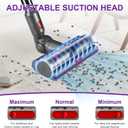 High Torque Brush Head Compatible with Dyson V11 V15 V10 V8 V7 Models, Vacuum Roller Brush Head Attachment Parts Accessory for Part NO.970100-05, 970100-04, 1 Pack