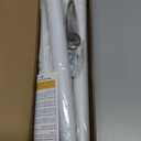 Closet Rods for Hanging Clothes, 17 to 84 Inch Heavy Duty Stepless Adjustable Closet Hanging Rod, 1.3 Inch Diameter Metal Closet Rod for Wardrobes Laundry Bedroom RV, White