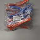 2 x 6 Pcs Crawfish Peeler, Sturdy and Practical Crayfish Shelling Device, Convenient and Smart Seafood Sheller Tool for Families and Restaurants (6, Blue/Orange/Red)