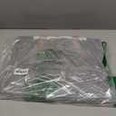 LOVEVOOK Laptop Tote Bag for Women, 15.6 Inch Large Capacity Vintage Leather Work Computer Bag, Business Casual Shoulder Handbag, Black & Brown