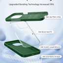 Dssairo for iPhone 15 Case,Liquid Silicone Slim Shockproof Protective iPhone 15 6.1 inch Phone Case [Microfiber Lining] (Alpine Green)