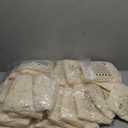 Babenest Spandex Folding Chair Covers - 30PCS Upgraded Universal Stretch Washable Fitted Chair Slipcovers Protector for Wedding, Holidays, Banquet, Party, Celebration (Beige)