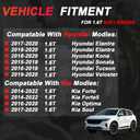 G4FJ Engine Rebuild Overhaul Kit w/Crankshaft For Hyundai Kia 1.6L 14-20