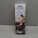 FlexiClamp Sweep & Mop Kit - Compatible with Swiffer Pads, Durable Cleaning Tool for Hardwood, Tile, Marble & Laminate Floors, Home, Kitchen Cleaning Essentials. (Include 10 Dry Cloths)