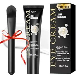 Nofitp Instant Eye Tightener, Reduces Eye Bags, Wrinkles, Puffiness, Dark Circles and Crow's Feet in 30S, AntiAging, Firming and Hydrating Triple Effect 1 Fl oz (Pack of 1)