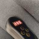 Heated Seat Cushion for Office - 12V Chair Heating Pad - Thick Seat Warmer wiht 7 Temp Levels & 12H Timer- Fast Heated Cover for Back,Hips Etc.Gift PackagingBlack