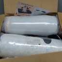 Extra Large Dog Bed, Orthopedic Dog Bed with Cooling Gel Memory Foam, Waterproof XL Pet Bed with Removable Washable Cover, 42" Pet Sofa Couch Dutch Velvet with Bone Toy, Black