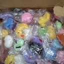 JOYIN 28 PCS Mochi Squishy Toys with Valentine Cards and Filled Hearts Party Favors for Kids Valentine Gifts Classroom Exchange, Kawaii Stress Relief Toy for Valentines Day Gift Exchange, Game Prizes