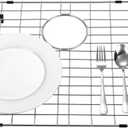 Starstar Sinks Protector Stainless Steel Kitchen/Yard/Bar/Laundry/Office Bottom Protector Grid, Rack For The Sink (17.75" x 16.25")