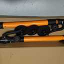 Cabinet Jack for Installing Cabinet Support Rod 3rd Hand Support System Adjustable Support Pole,Extend from 19.29 inch to 43.30 inch,Orange 2 Pack