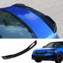 Spoiler Wing Compatible with 2022 2023 2024 2025 Honda Civic Sedan Spoiler Trunk Rear Spoiler Wing Lip for Honda Civic Sedan Accessories (Glossy Black) (Fit Honda Civic Sedan)