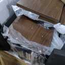 GarveeHome Wood Platform Bed Frame, Wooden Bed Frame Without Headboard, Wood Slat Support, No Box Spring Needed, Easy Assembly (Walnut Wood, California King)