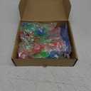 LovesTown 58PCS Halloween Party Favors for Kids, Halloween Glow in the Dark Toys LED Glasses Necklaces Bracelets Flash Rings for Adults Kids Party Supplies Goodie Bag Stuffers