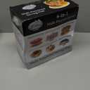 Cake Stand with Dome Cover, 6-in-1 Multi-Purpose Use, Cake Stand with Lid, Serving Platter, Punch Bowl, Desert Platter and More, BPA Free