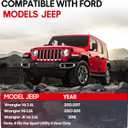 Power Steering Gearbox Gear Box for Jeep Wrangler 2007-2017, Wrangler JK 2018, Sport Utility 4-Door Only, OE Number 52126348AD,52126348AA, 52126348AB