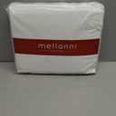 Mellanni Queen Sheets Set - 4 PC Iconic Collection Bedding - Hotel Luxury, Extra Soft, Cooling Bed Sheets - Wrinkle, Fade, Stain Resistant (Queen, White)