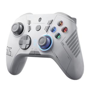 Thunderobot G50S Wireless Gaming Controller 1000Hz Ultra-Low Latency Bluetooth Controller for PC/Switch/Android with Hall Effect Joysticks & Triggers, Gyroscope, and 6 Programmable Buttons [video game] (White)