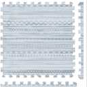 Play Platoon Non-Toxic Large Kids Play Mats for Floor, 9 Tile 72 x 72 inch - Extra-Thick Foam Tiles, 24 x 24 inch Puzzle Mat Pieces, Neutral Playmat Rug for Toddler & Childrens Playroom - Acadia Print