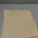 BYDOLL Table Cloth 48 Inch Round Tablecloth Fits Max38 Inch Diameter Table Top,Beige Polyester Washable Wrinkle-Free Spillproof Tablecloth for Party Patio Cover
