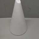 Operitacx 1pcs Foam Cones for Crafts - 13. 5 Inch Solid Polystyrene Foam Cone for DIY Christmas Tree Base, Floral Arrangement, School Projects, Holiday Decorations