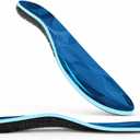 NASA Grade Plantar Fasciitis Insoles – High Arch Support Insoles Men Women - Shoe Insoles for Plantar Fasciitis Relief - Absorb Shock & Relieve Flat Foot Pain - Orthotics Inserts for Work & Standing (L (Men 11-12.5/Women 12-13.5)