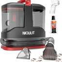 Portable Carpet & Upholstery Spot Cleaner Machine, with Brushhead and Solution