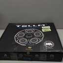 Music Boxing Machine, Interactive Punching Trainer with Boxing Gloves, Large Size Wall Mounted Electronic Boxing Target for Adults Kids, 9 Modes & 9 Speeds (Black)