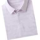 M MAELREG Golf Shirts for Men Short Sleeve Heather Jacquard Textured Stretch Moisture Wicking Performance Mens Polo Shirts (L)