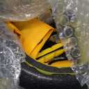 Toddler Bike Helmet with Gloves and Backpack Set, 3 Sizes for Baby Infant to Kids Ages 1-3 3-5 5-8+, Adjustable Boys Girls Bike Helmet for Bicycle/Scooter/Skateboard/Roller Skate (X-Small: 40-45 cm /15.7-17.7", Yellow Monster)