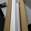 3'' 17 Ft PVC Decorative Pipe Line Cover Kit for Ductless Mini Split Air Conditioner-Full Set, No Other Parts Needed