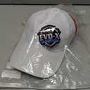 EVD-X Sports Cap Outdoor Activities Adjustable Quick Dry Sun Hat Cap Men and Women Baseball Hiking Fishing Golf (Cap RED & White)