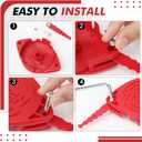 THTEN CMZST0803 CMZST080 Trimmer Blades Head Replacement Spool 20Ft 0.080 inch Compatible with Craftsman CMCST910,CMCST910M,CMCST910M1 String Trimmer CMZST120SC Cap Covers Parts, 24 Pack