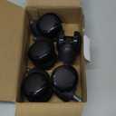 MaxGear 2" Office Chair Wheels Heavy Duty Replacement, Mute Rubber Rotating Desk Chair Caster Wheels, Safe for All Floors Including Hardwood, Only Fits 11mm Stem, NOT for 10mm or IKEA Chairs, Set of 5