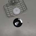 LEVERLOC Soap Dish, Soap Bar Holder for Shower Suction Cup Wall Mounted, Stainless Steel No-Drilling Removable Waterproof Sponge Holder for Bathroom Bathtub Kitchen Sink, Keep Dry, Silver (5.7" * 4.8")