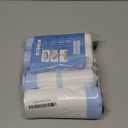 Litter Box Liners, 100 Count Drawstring Cat Box Liners, Tear Resistant Heavy Duty Cat Litter Bags for Litter Box, Pre-Separated for Easy Access, Easy Clean Up, Pet Supplies 25"x 16", White