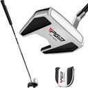 PGM Golf Standing Putter - Golf Putter for Men and Women - Mallet Putter with Stable Low Center of Gravity & Alignment Aid - Right Handed (33")