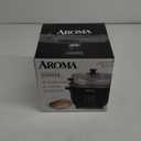 Aroma Housewares ARC-363-1NGB 3 Uncooked/6 Cups Cooked Rice Cooker, Steamer, Multicooker, 2-6 cups, Black