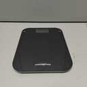 Pohl Schmitt Mechanical/Digital Food Kitchen Scale - Multi-Transducer Scale for Greater Precision with Auto Shut-Off (Batt. Incl.), Black