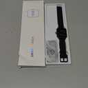 Fitpolo Fitness Tracker with Heart Rate Monitor, Smart Watch 1.8 inches Color Touch Screen IP68 Waterproof Step Calorie Counter Sleep Monitoring Pedometer Watches Activity Tracker for Women Men (Black)