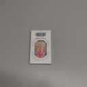 24Pcs Daily French Tip Press on Nails Valentines Long Almond Fake Nails with Love Heart Design Valentine's Day False Nails Reusable Artificial Nails Press ons Glossy Full Cover Glue on Nail for Women