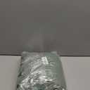 F.Y.Dreams 100% Washed Cotton Duvet Cover for Weighted Blanket 48x72 inches with 8 Ties, Zipper on Long Side/Grass Green/Just Duvet Cover